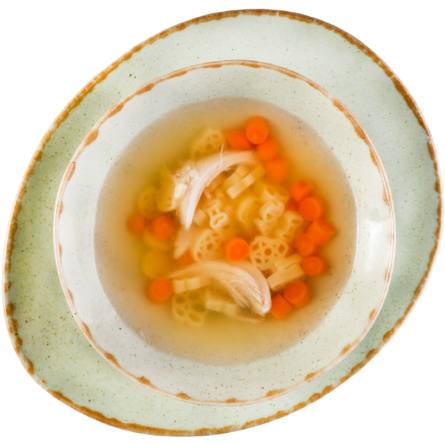 Бульйон курячий з макаронами